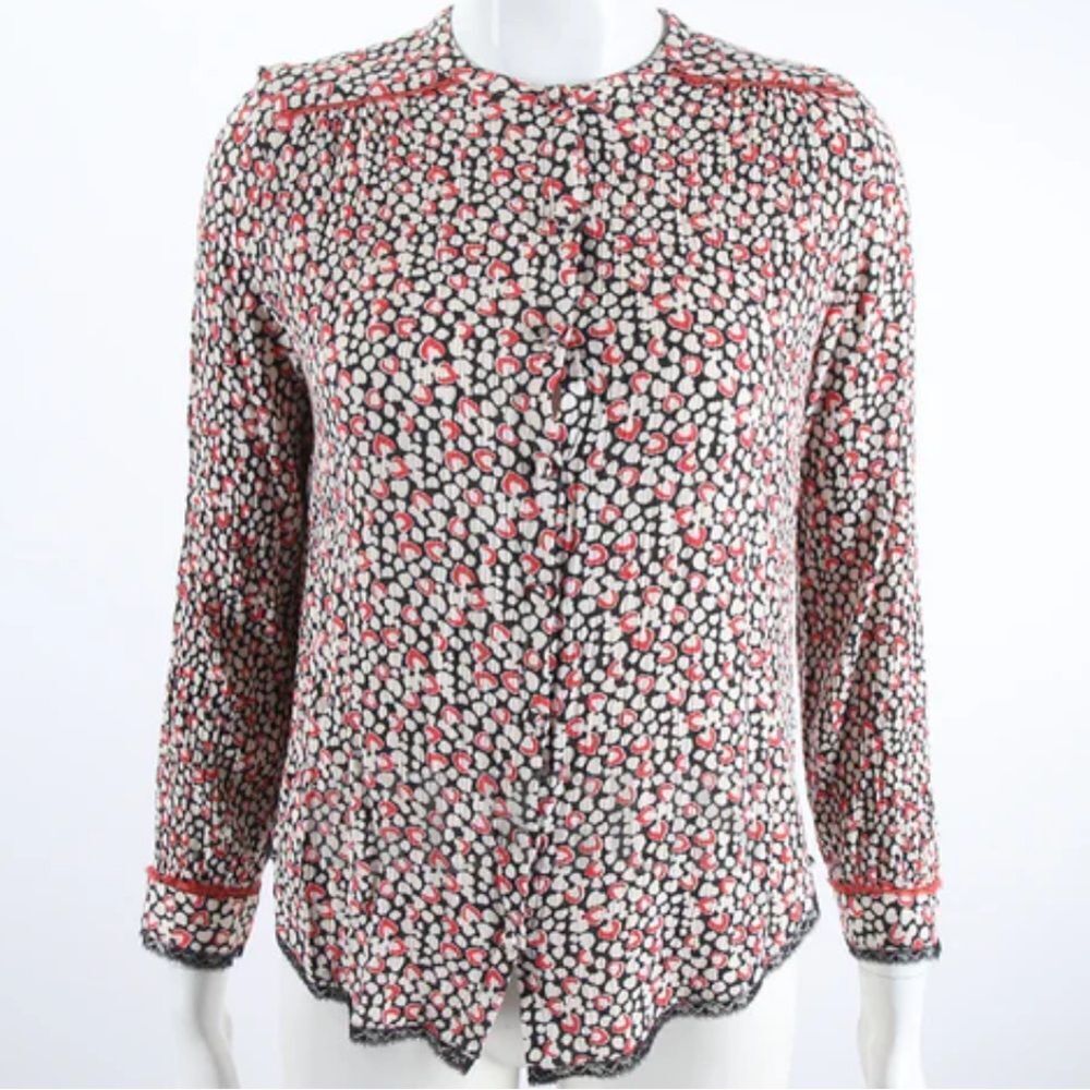 Zadig & Voltaire long-sleeve blouse size small